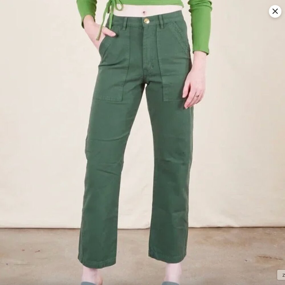 Big Bud Press - Work Pants - Dark Emerald Green - Size M